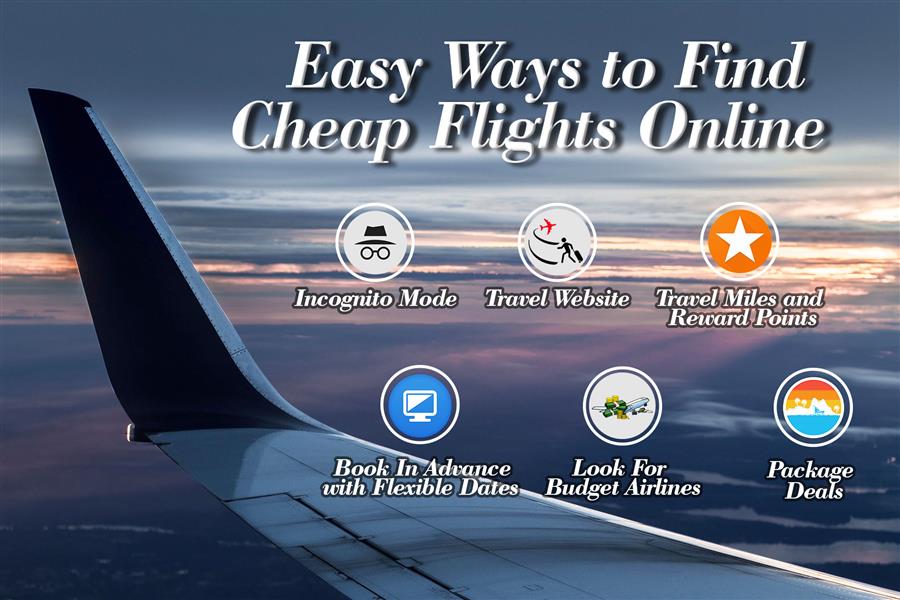 Easy Ways To Find Cheap Flights Online